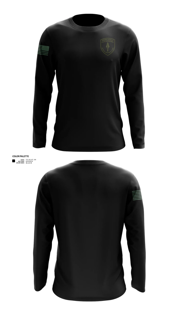 Long Sleeve Performance Shirt, Nicholasville Police Department Special Response Team, Police, Teamtime, Team time, sublimation, custom sports apparel, team uniforms, spirit wear, spiritwear, sports uniforms, custom shirts, team store, custom team store, fundraiser sports, apparel fundraiser