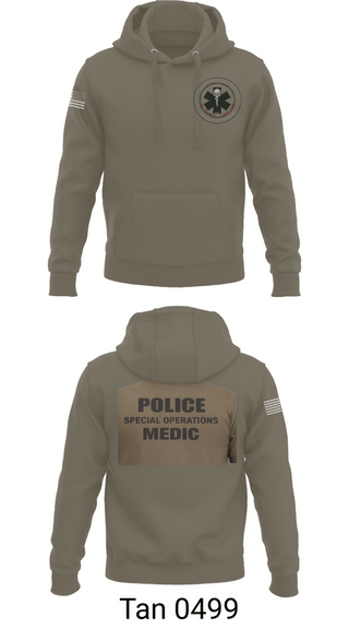 Hoodie, Muscogee Nation Police Tactical Medical team, Police, Teamtime, Team time, sublimation, custom sports apparel, team uniforms, spirit wear, spiritwear, sports uniforms, custom shirts, team store, custom team store, fundraiser sports, apparel fundraiser