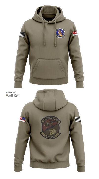 497 COMBAT TRAINING FLIGHT 24076021 Hoodie - 21
