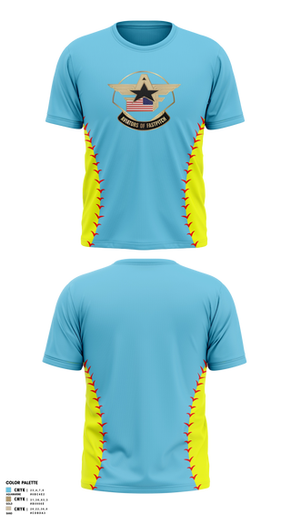 Short Sleeve Performance Shirt, Aviators of Fastpitch, Softball, Teamtime, Team time, sublimation, custom sports apparel, team uniforms, spirit wear, spiritwear, sports uniforms, custom shirts, team store, custom team store, fundraiser sports, apparel fundraiser