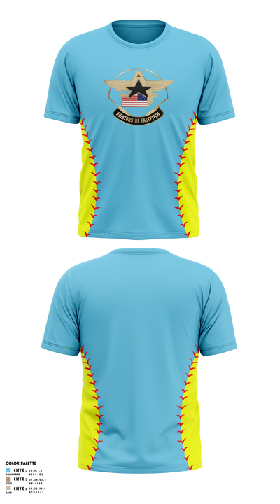 Aviators of Fastpitch Short Sleeve Performance Shirt - 4