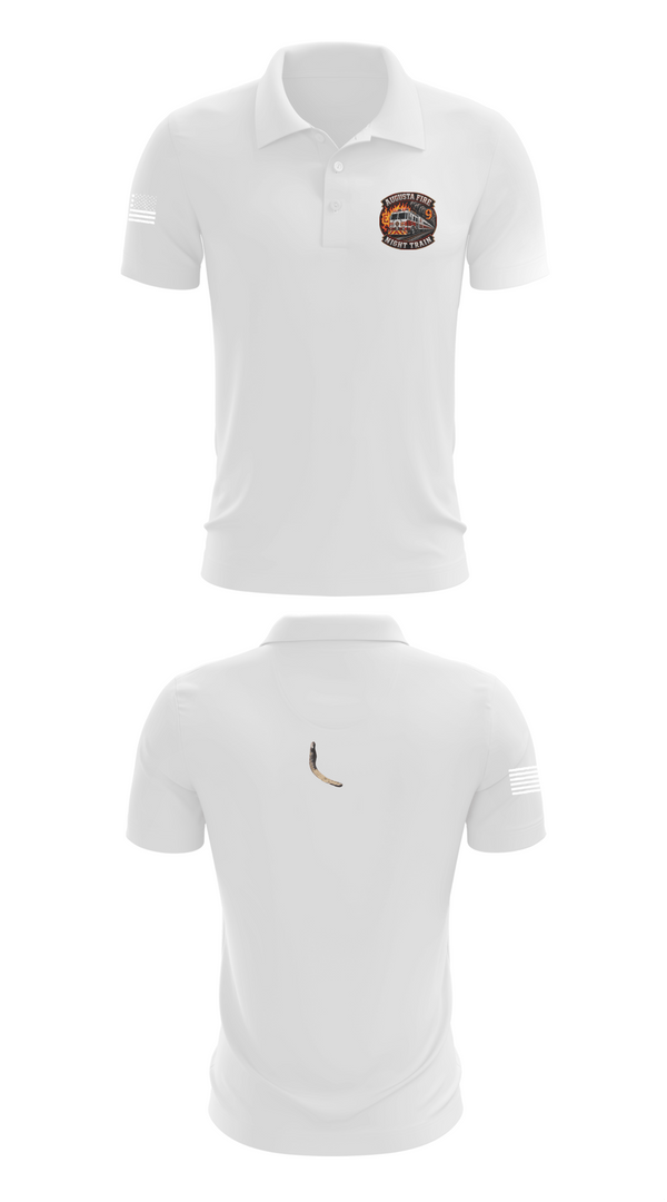 Short Sleeve Performance Polo, Augusta fire department, Fire Department, Teamtime, Team time, sublimation, custom sports apparel, team uniforms, spirit wear, spiritwear, sports uniforms, custom shirts, team store, custom team store, fundraiser sports, apparel fundraiser