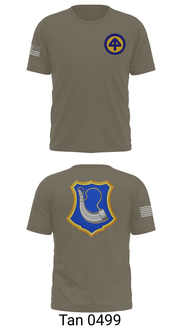 Short Sleeve Performance Shirt, HHC 1/181, National Guard, Teamtime, Team time, sublimation, custom sports apparel, team uniforms, spirit wear, spiritwear, sports uniforms, custom shirts, team store, custom team store, fundraiser sports, apparel fundraiser