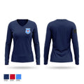 North Shore Rescue Squad Women's Long Sleeve V-neck Shirt - 1