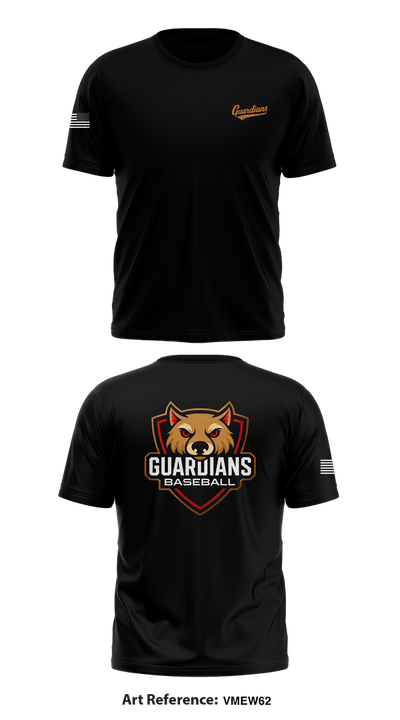 Guardians Baseball 46818393 Old School Cotton Feel Shirt - 24