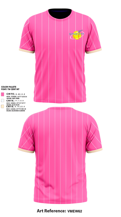 Spacecity 49815995 Short Sleeve Performance Shirt - 1