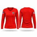 Force Unit Women's Long Sleeve V-neck Shirt - 1
