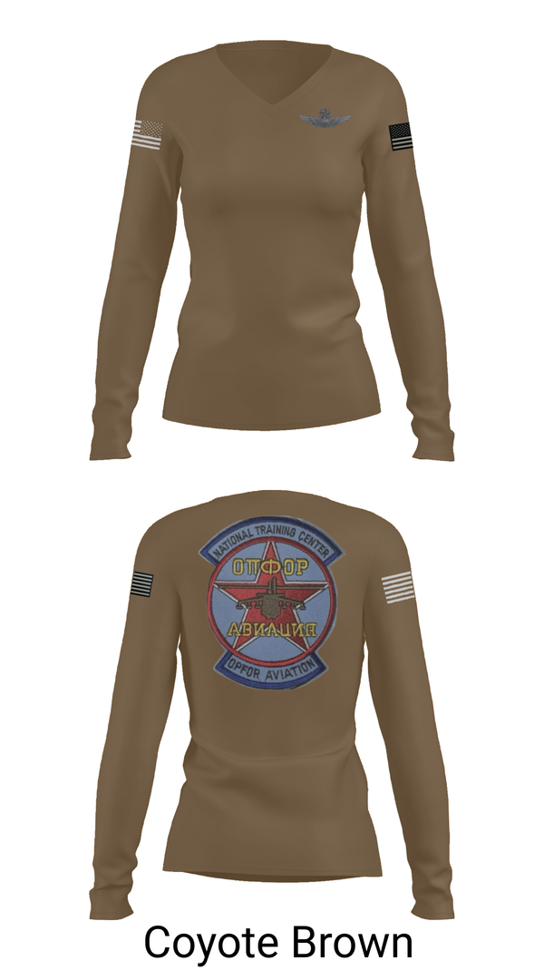 Womens Long Sleeve Vneck Shirt, Sokol Platoon, , Teamtime, Team time, sublimation, custom sports apparel, team uniforms, spirit wear, spiritwear, sports uniforms, custom shirts, team store, custom team store, fundraiser sports, apparel fundraiser
