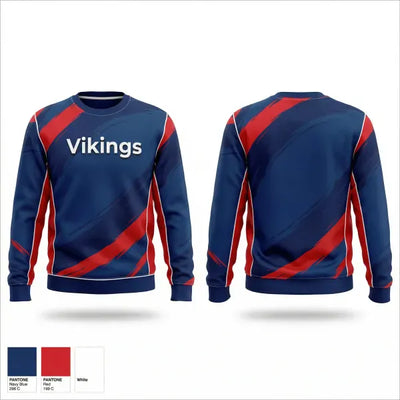 Vikings 68445161 Crew Neck Sweatshirt - 1