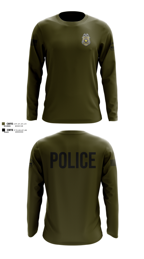 Long Sleeve Performance Shirt, Shirley Police Department, Police, Teamtime, Team time, sublimation, custom sports apparel, team uniforms, spirit wear, spiritwear, sports uniforms, custom shirts, team store, custom team store, fundraiser sports, apparel fundraiser