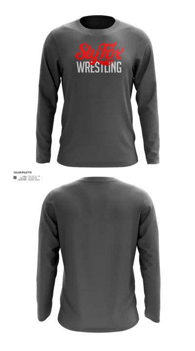 Sly Fox Wrestling Club 97823247 Long Sleeve Performance Shirt 101