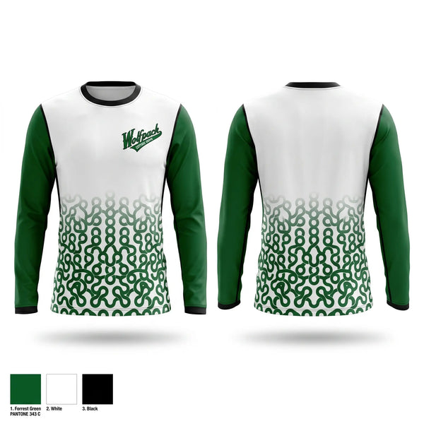 Long Sleeve Performance Shirt, Wolfpack, Softball, Teamtime, Team time, sublimation, custom sports apparel, team uniforms, spirit wear, spiritwear, sports uniforms, custom shirts, team store, custom team store, fundraiser sports, apparel fundraiser