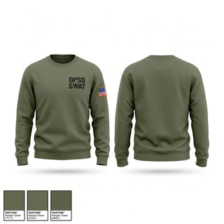 Crew Neck Sweatshirt, DPSO SWAT, Police, Teamtime, Team time, sublimation, custom sports apparel, team uniforms, spirit wear, spiritwear, sports uniforms, custom shirts, team store, custom team store, fundraiser sports, apparel fundraiser