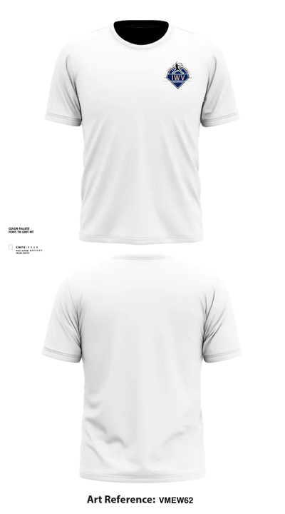 IWV Youth Softball 66650768 Short Sleeve Performance Shirt - 10