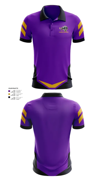 Camden Panthers 73764314 Short Sleeve Performance Polo - 21