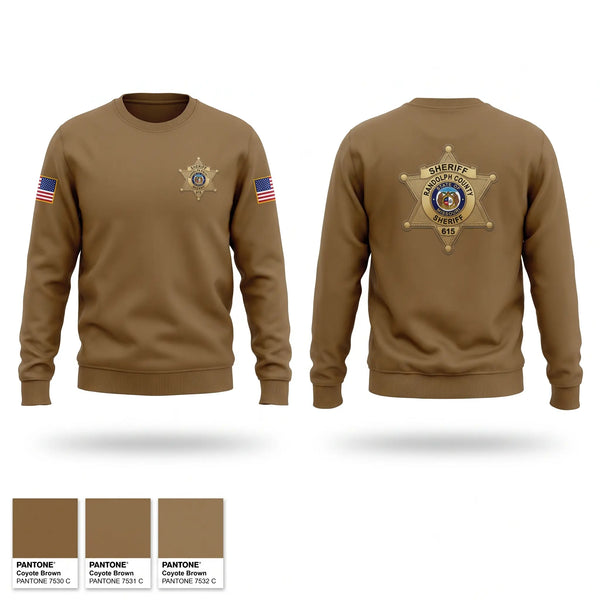 Crew Neck Sweatshirt, Randolph County Sheriff's Office, Police, Teamtime, Team time, sublimation, custom sports apparel, team uniforms, spirit wear, spiritwear, sports uniforms, custom shirts, team store, custom team store, fundraiser sports, apparel fundraiser