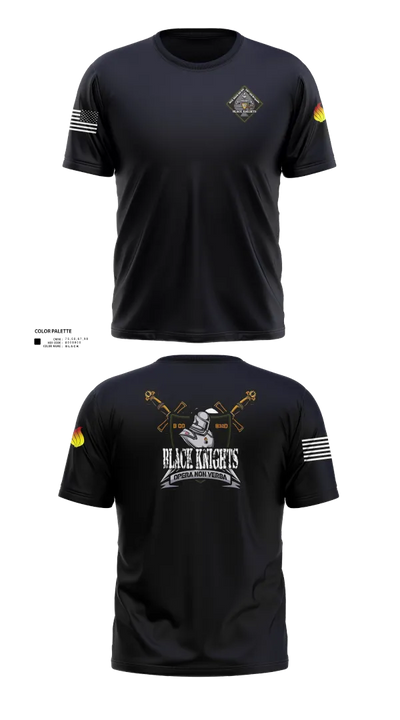 B Co 832nd OD BN 19793865 Short Sleeve Performance Shirt - 25