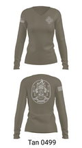 OTCN 16463071 Women's Long Sleeve V-neck Shirt - 73