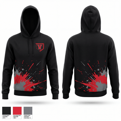 Victory Christian Academy Storm 97621448 Zip Hoodie - 1