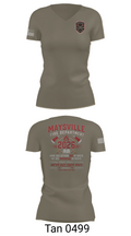Maysville Fire Department 46510607 Women's Short Sleeve V-neck Shirt - 6