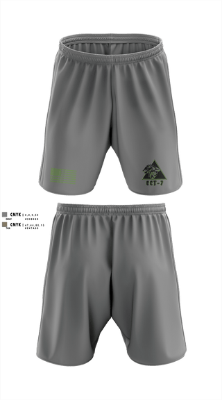 Athletic Shorts With Pockets, ECT-7, 11 CYBN, Army, Teamtime, Team time, sublimation, custom sports apparel, team uniforms, spirit wear, spiritwear, sports uniforms, custom shirts, team store, custom team store, fundraiser sports, apparel fundraiser