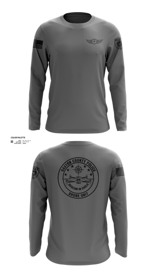 Long Sleeve Performance Shirt, Drone Unit, Police, Teamtime, Team time, sublimation, custom sports apparel, team uniforms, spirit wear, spiritwear, sports uniforms, custom shirts, team store, custom team store, fundraiser sports, apparel fundraiser
