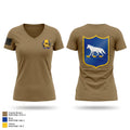 JFHQ Women's Short Sleeve V-neck Shirt - 1
