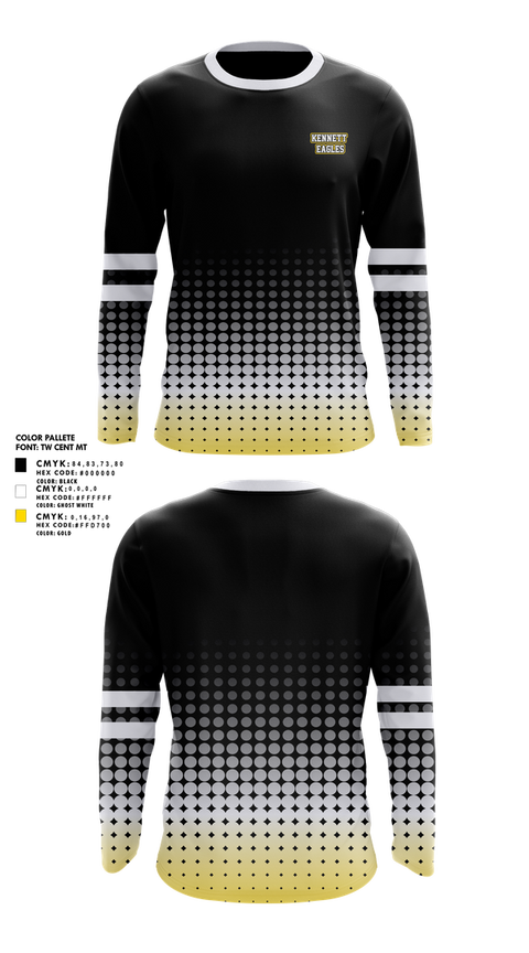 Long Sleeve Performance Shirt, Kennett Eagles, , Teamtime, Team time, sublimation, custom sports apparel, team uniforms, spirit wear, spiritwear, sports uniforms, custom shirts, team store, custom team store, fundraiser sports, apparel fundraiser