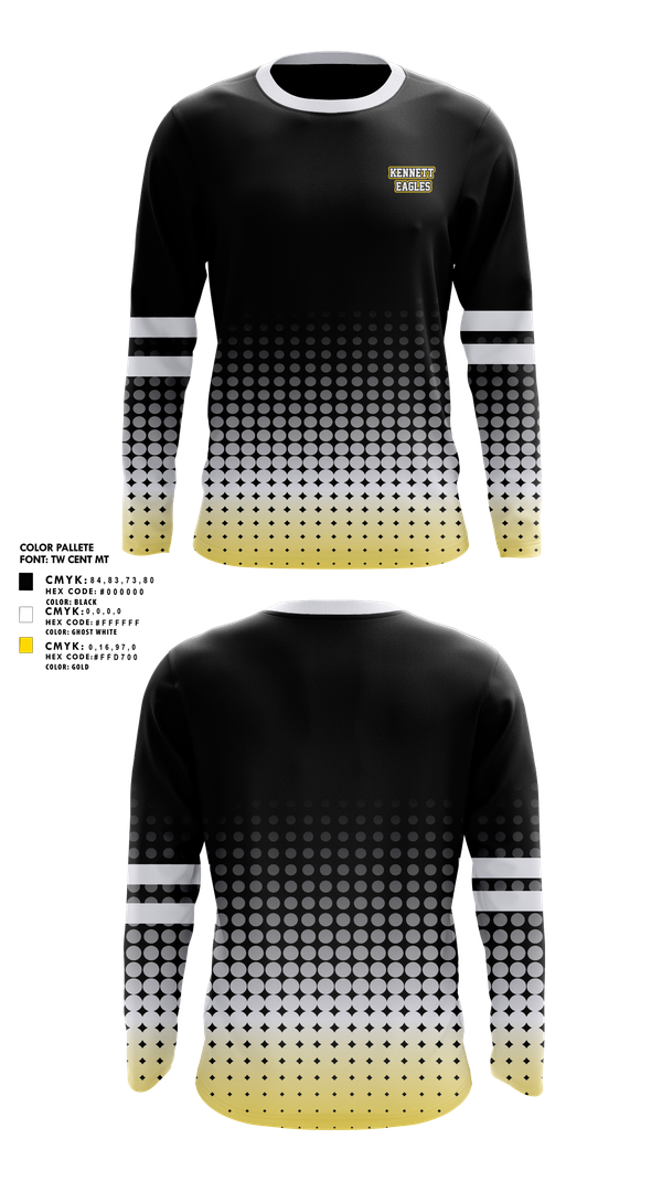 Long Sleeve Performance Shirt, Kennett Eagles, , Teamtime, Team time, sublimation, custom sports apparel, team uniforms, spirit wear, spiritwear, sports uniforms, custom shirts, team store, custom team store, fundraiser sports, apparel fundraiser