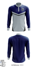 East Senior High School Band 81739960 Quarter Zip Jacket - 6