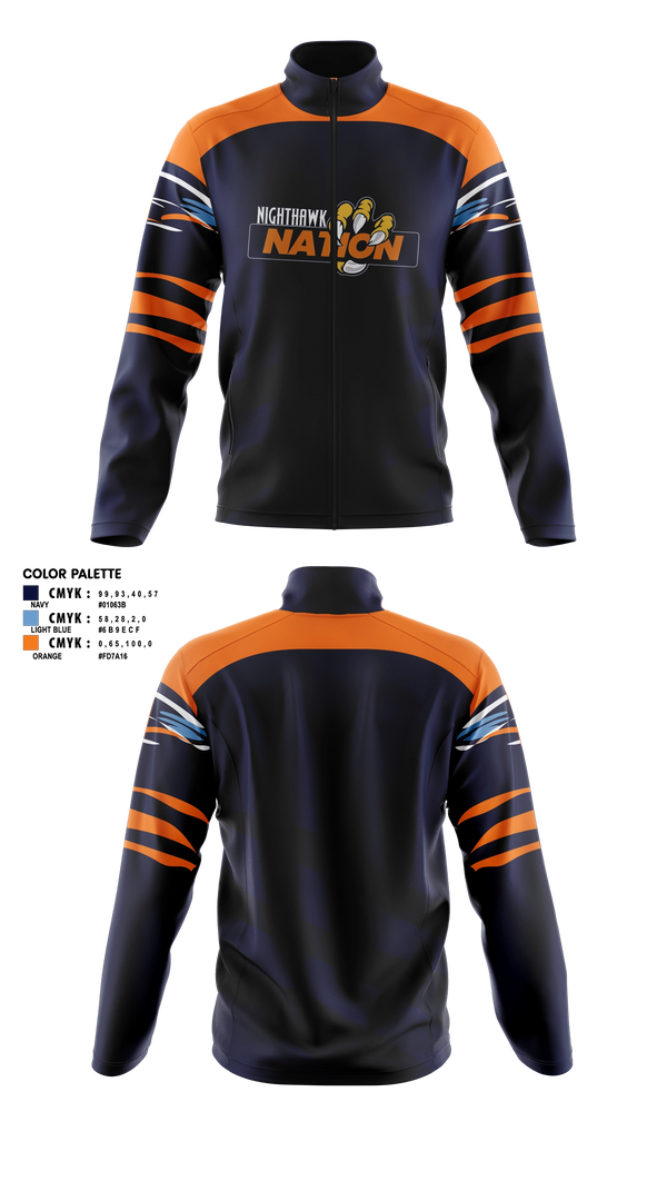 Fleece Jacket, Herbert Akins Road Middle School, Track & Field, Teamtime, Team time, sublimation, custom sports apparel, team uniforms, spirit wear, spiritwear, sports uniforms, custom shirts, team store, custom team store, fundraiser sports, apparel fundraiser