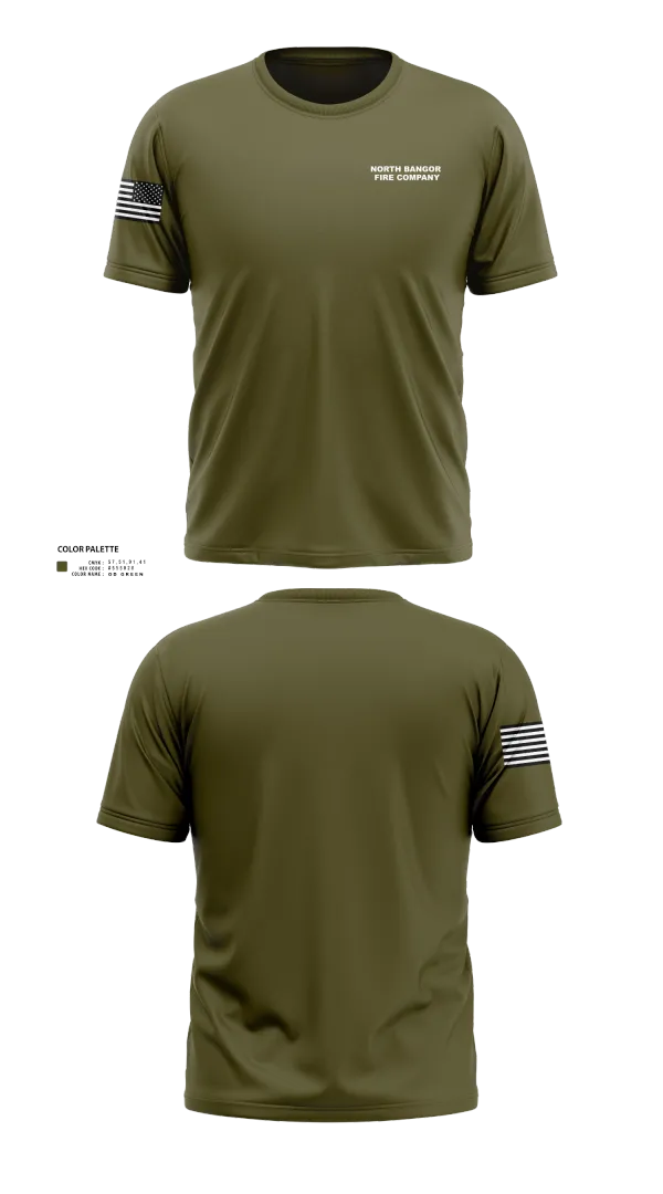 Old School Cotton Feel Shirt, North Bangor Fire Company, , Teamtime, Team time, sublimation, custom sports apparel, team uniforms, spirit wear, spiritwear, sports uniforms, custom shirts, team store, custom team store, fundraiser sports, apparel fundraiser