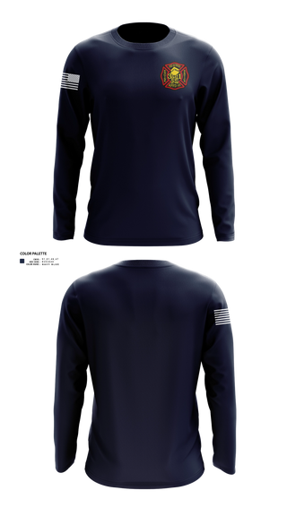 Long Sleeve Performance Shirt, Prairieville Fire Department, Fire Department, Teamtime, Team time, sublimation, custom sports apparel, team uniforms, spirit wear, spiritwear, sports uniforms, custom shirts, team store, custom team store, fundraiser sports, apparel fundraiser