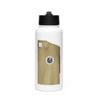 8-229th AHB 53377012 Stainless Steel Water Bottle with a Straw Lid