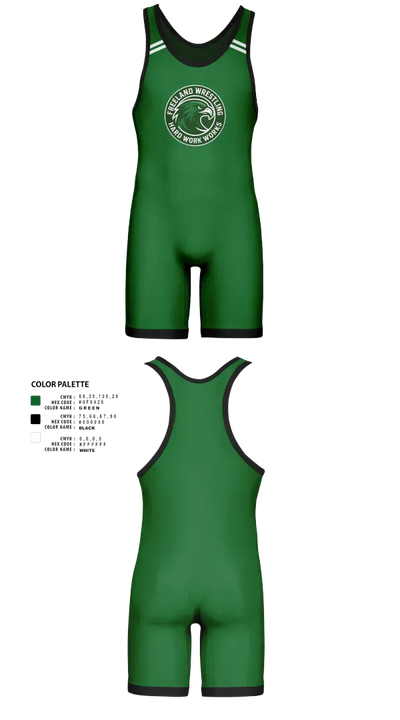 Freeland High School Wrestling 80257434 Wrestling Singlet - 21