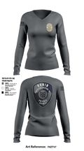 Ronin Protection Solutions Inc. 29948681 Women's Long Sleeve V-neck Shirt - 1