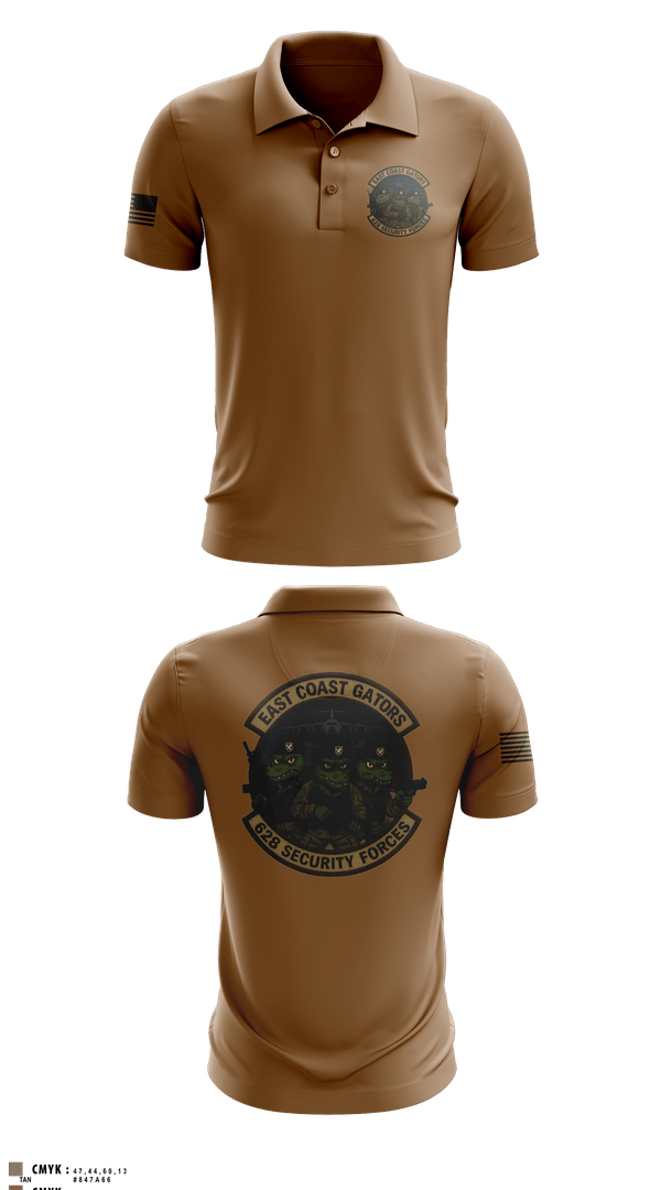Short Sleeve Performance Polo, 628 Security Forces, Air Force, Teamtime, Team time, sublimation, custom sports apparel, team uniforms, spirit wear, spiritwear, sports uniforms, custom shirts, team store, custom team store, fundraiser sports, apparel fundraiser
