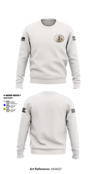 Crew Neck Sweatshirt, 2nd Plt, Doghouse Company, 1/3 TOG, , Teamtime, Team time, sublimation, custom sports apparel, team uniforms, spirit wear, spiritwear, sports uniforms, custom shirts, team store, custom team store, fundraiser sports, apparel fundraiser