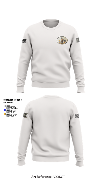 2nd Plt, Doghouse Company, 1/3 TOG 80089099 Crew Neck Sweatshirt - 1