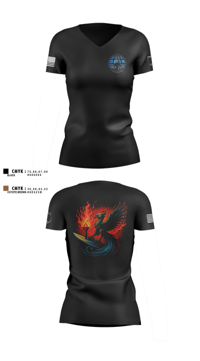 Phoenix Company 30051573 Women's Short Sleeve V-neck Shirt - 1