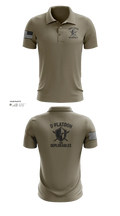 D Platoon 37319682 Short Sleeve Performance Polo - 101