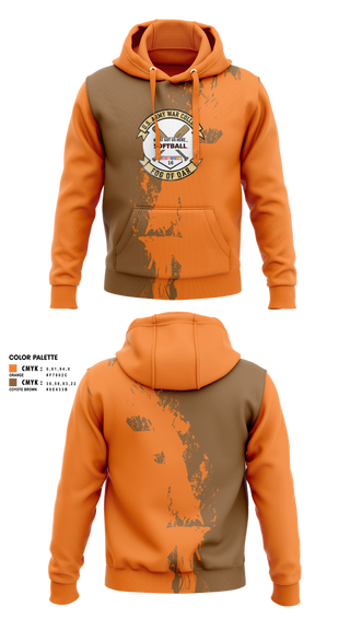 Hoodie, Fog of Oar, Softball, Teamtime, Team time, sublimation, custom sports apparel, team uniforms, spirit wear, spiritwear, sports uniforms, custom shirts, team store, custom team store, fundraiser sports, apparel fundraiser