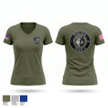 Team4 Women's Short Sleeve V-neck Shirt - 1