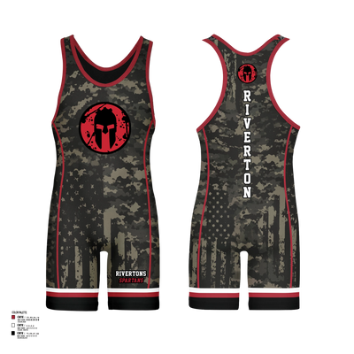 Riverton Middle School Wrestling 11230413 Wrestling Singlet - 128