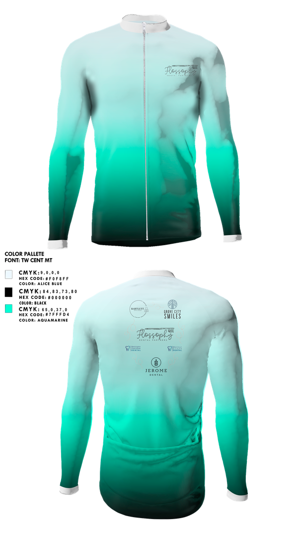 Cycling Jersey, Flossophy Dental Partners Pelotonia, Cycling, Teamtime, Team time, sublimation, custom sports apparel, team uniforms, spirit wear, spiritwear, sports uniforms, custom shirts, team store, custom team store, fundraiser sports, apparel fundraiser