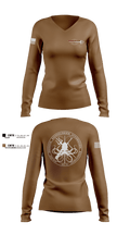MCTID Women's Long Sleeve V-neck Shirt - 4