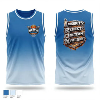 Mens Basketball Jersey, Iron Hoops, Men's Basketball, Teamtime, Team time, sublimation, custom sports apparel, team uniforms, spirit wear, spiritwear, sports uniforms, custom shirts, team store, custom team store, fundraiser sports, apparel fundraiser