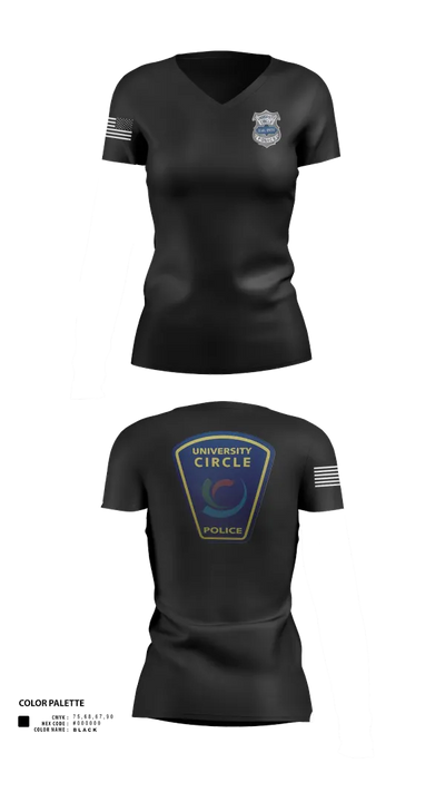 PATROL 69030352 Women's Short Sleeve V-neck Shirt - 21