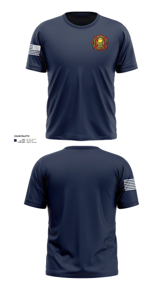 Old School Cotton Feel Shirt, Prairieville Fire Department, Fire Department, Teamtime, Team time, sublimation, custom sports apparel, team uniforms, spirit wear, spiritwear, sports uniforms, custom shirts, team store, custom team store, fundraiser sports, apparel fundraiser