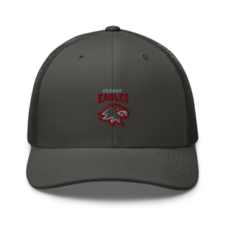 Sharon Eagles Swimming Retro Trucker Hat | Yupoong 6606